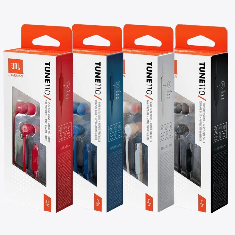 JBL Tune 110 Wired Earphone