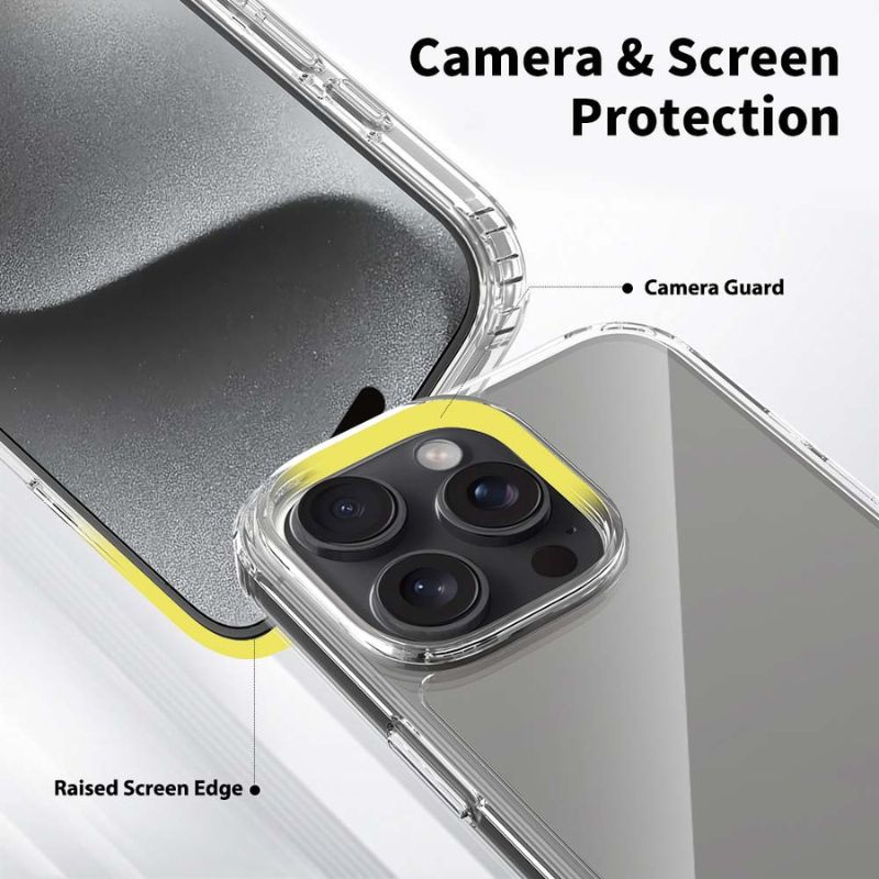 Rock Transparent iPhone 16 Pro Max Cover