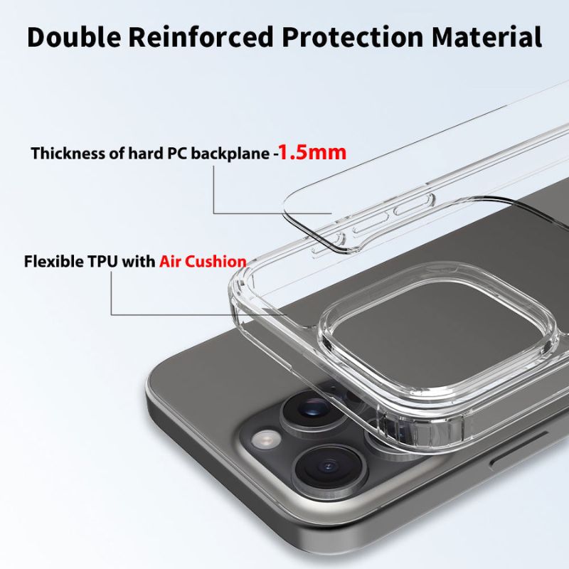 Rock Transparent iPhone 16 Pro Max Cover