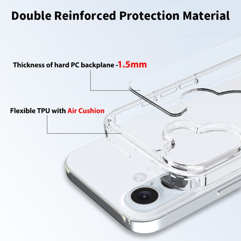 Rock Transparent iPhone 16 Cover