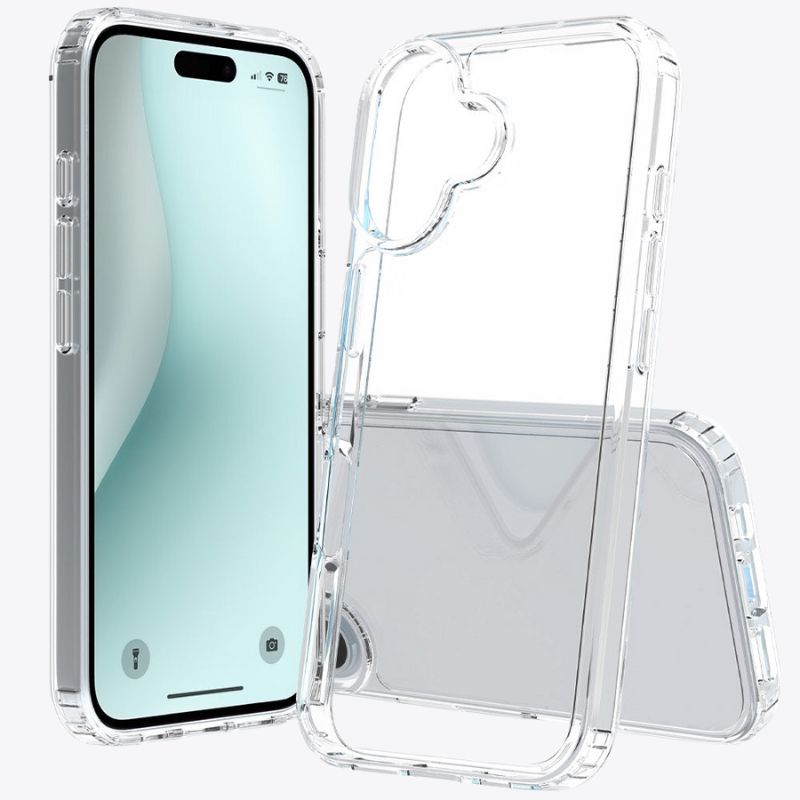 Rock Transparent iPhone 16 Plus Cover