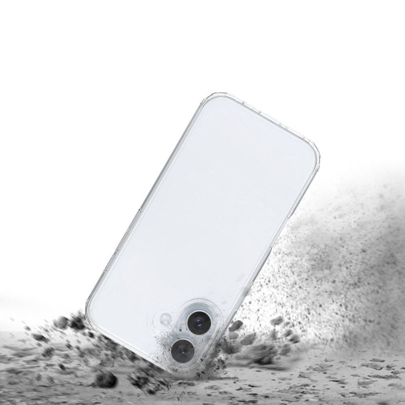 Rock Transparent iPhone 16 Plus Cover