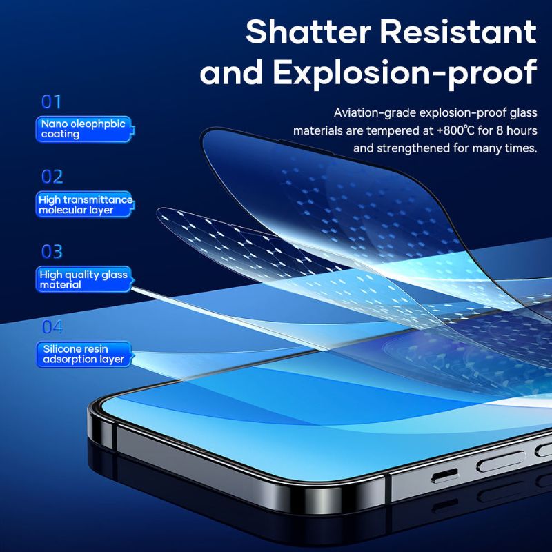 Rock Transparent  Tempered iPhone 16 Series