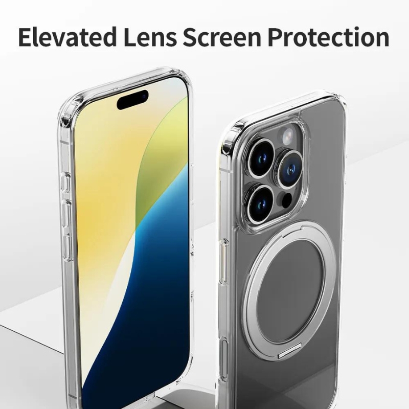 ROCK Protective Cover for iPhone 16 Pro Max with Foldable Bracket
