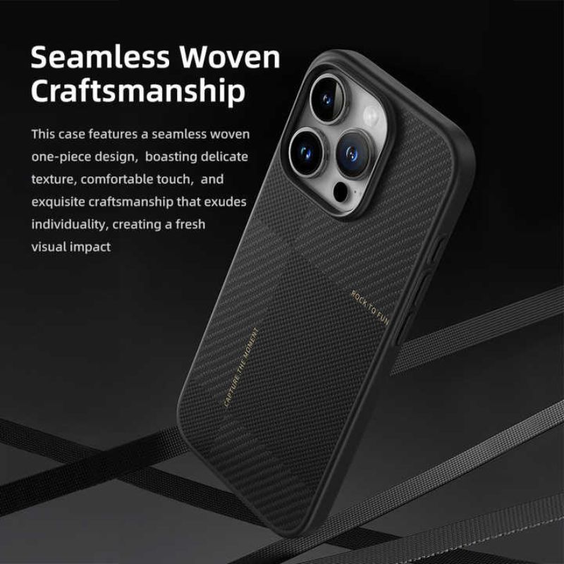 ROCK Aramid-Fiber Ultra-thin Phone Cover for iPhone 16 Pro Max