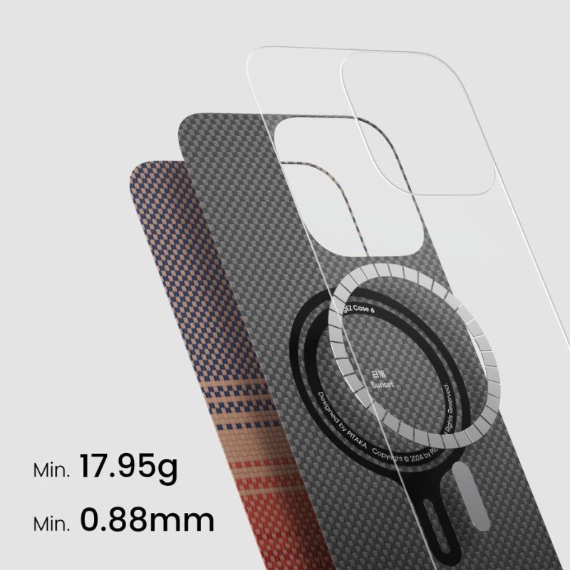 Pitaka Tactile Woven Case for iPhone 16 Pro and 16 Pro Max