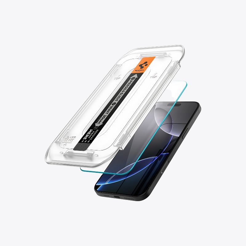 Spigen GLAS.tR EZ Fit Sensor Protected Tempered for iPhone 16 Pro