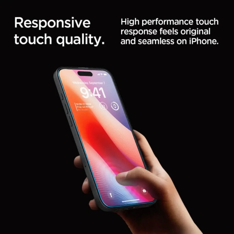 Spigen iPhone 16 Pro Max Full Coverage Glas.tR Slim HD