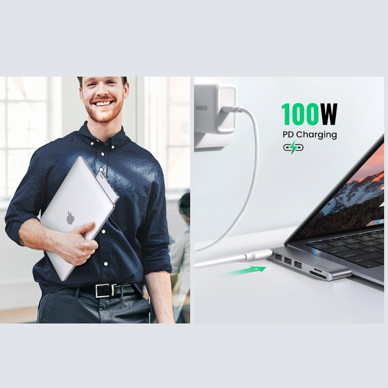 Ugreen USB-C 6-in-1 Multifunction Adapter (80856)