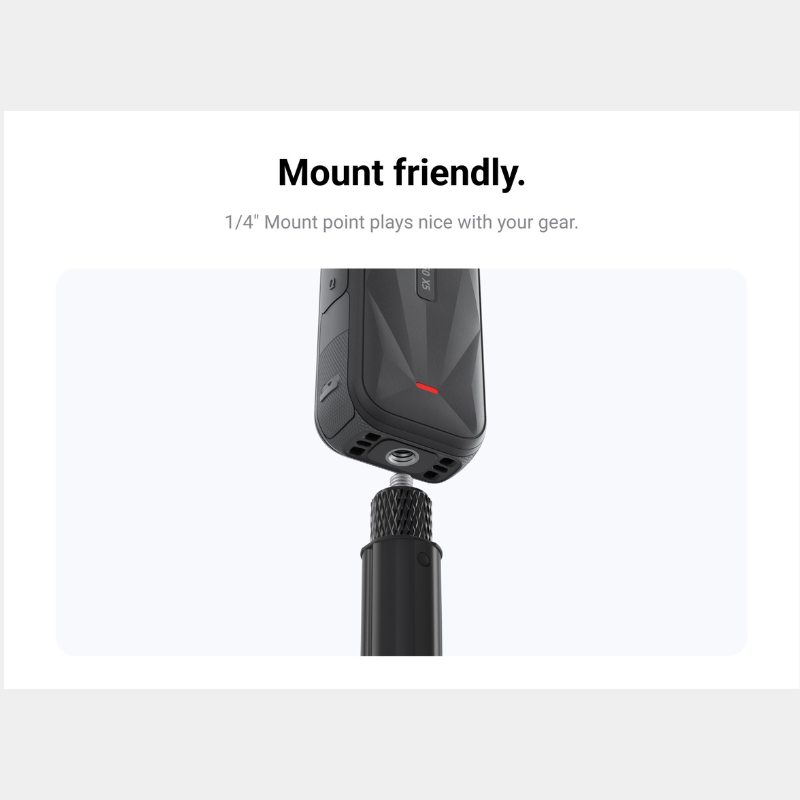 Insta360 2-in-1 Invisible Selfie Stick + Tripod