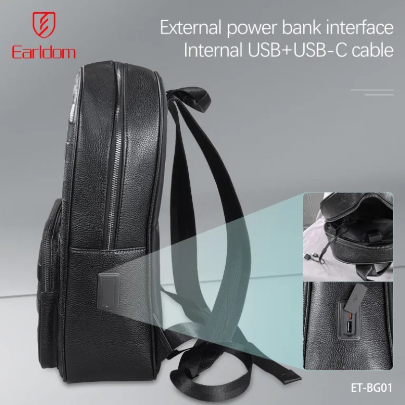 Scottish Business Intelligence fingerprint anti-theft backpack