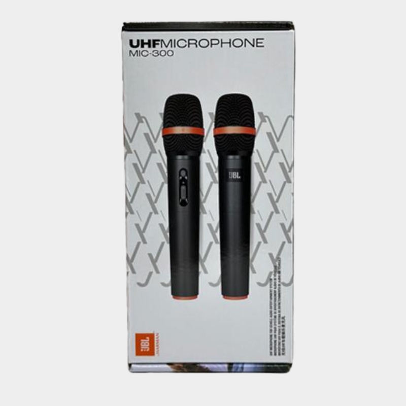 JBL MIC-300 UHF Wireless Car Karaoke Microphone