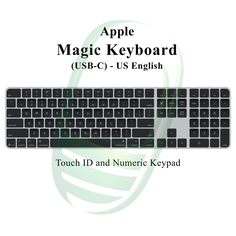 Apple Magic Keyboard with Touch ID and Numeric Keypad (USB–C)