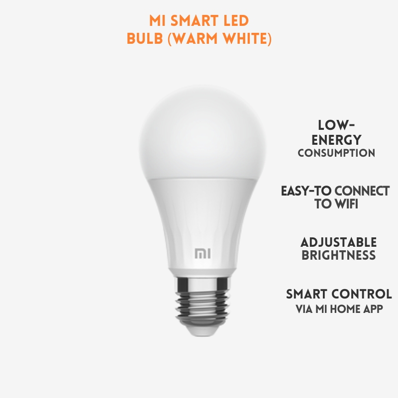 Xiaomi Smart LED Bulb (White and Color)