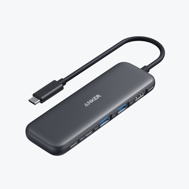 Anker 332 USB-C Hub (5-in-1) – Model A8355