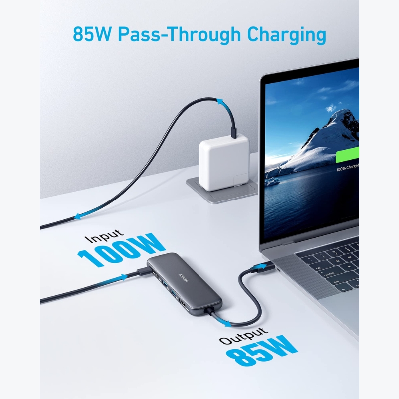 Anker 332 USB-C Hub (5-in-1) – Model A8355