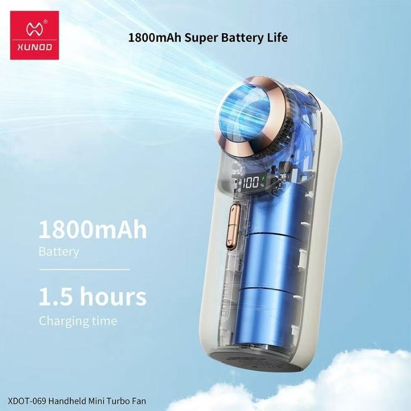 XUNDD XDOT-069 Handheld Mini Turbo Fan