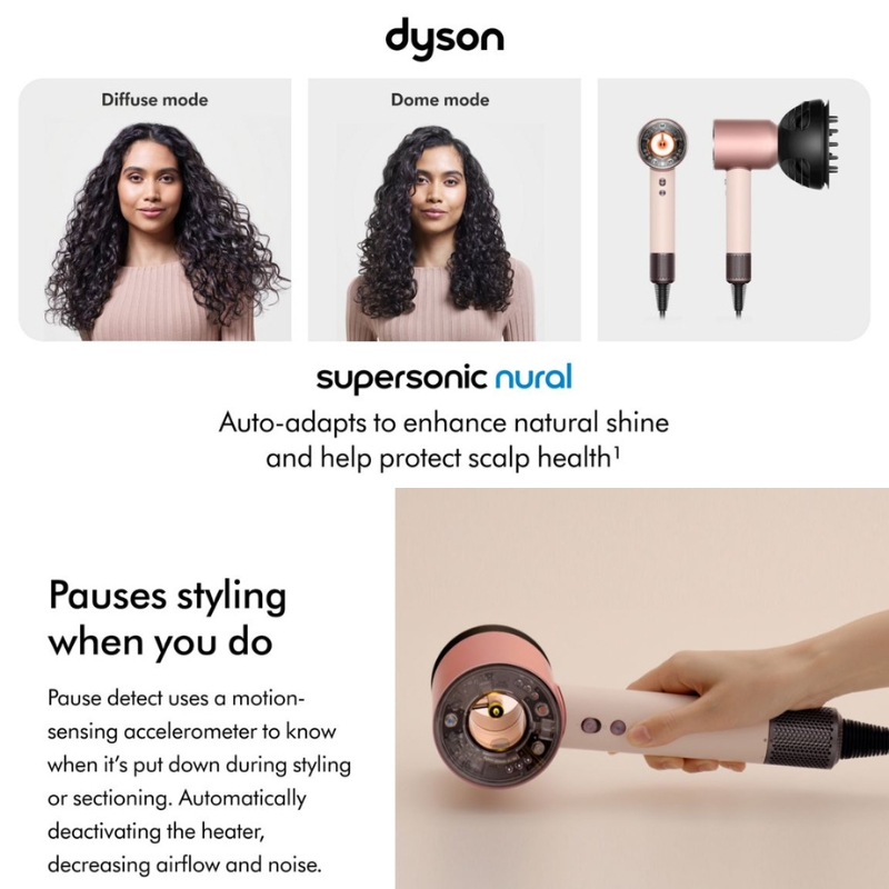 Dyson Supersonic Nural hair dryer Ceramic Pink/Rose Gold