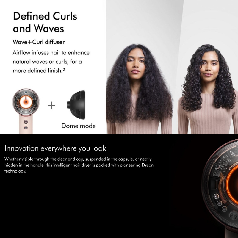 Dyson Supersonic Nural hair dryer Ceramic Pink/Rose Gold