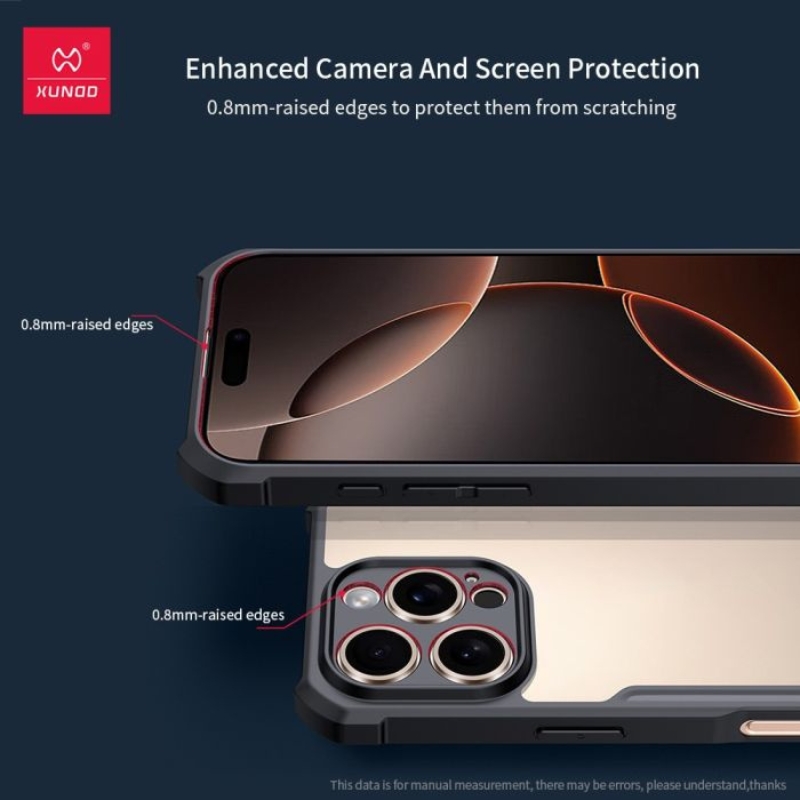 Xundd Shockproof Protective Case for iPhone 17 / 17 Air / 17 Pro / 17 Pro Max