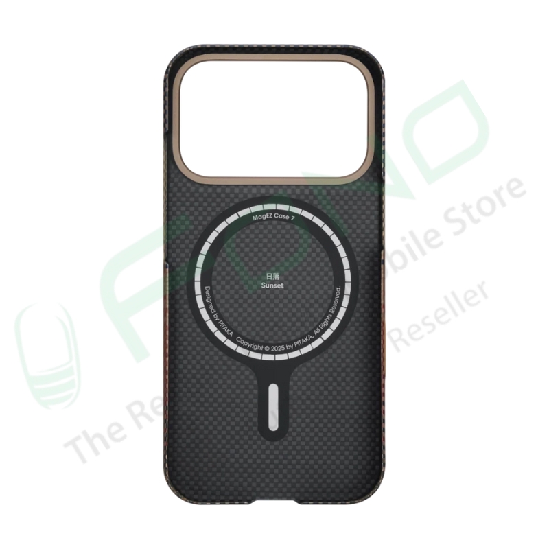 Pitaka Moment · Moonrise Ultra-Slim Case For iPhone 17 Pro max with PitaTap