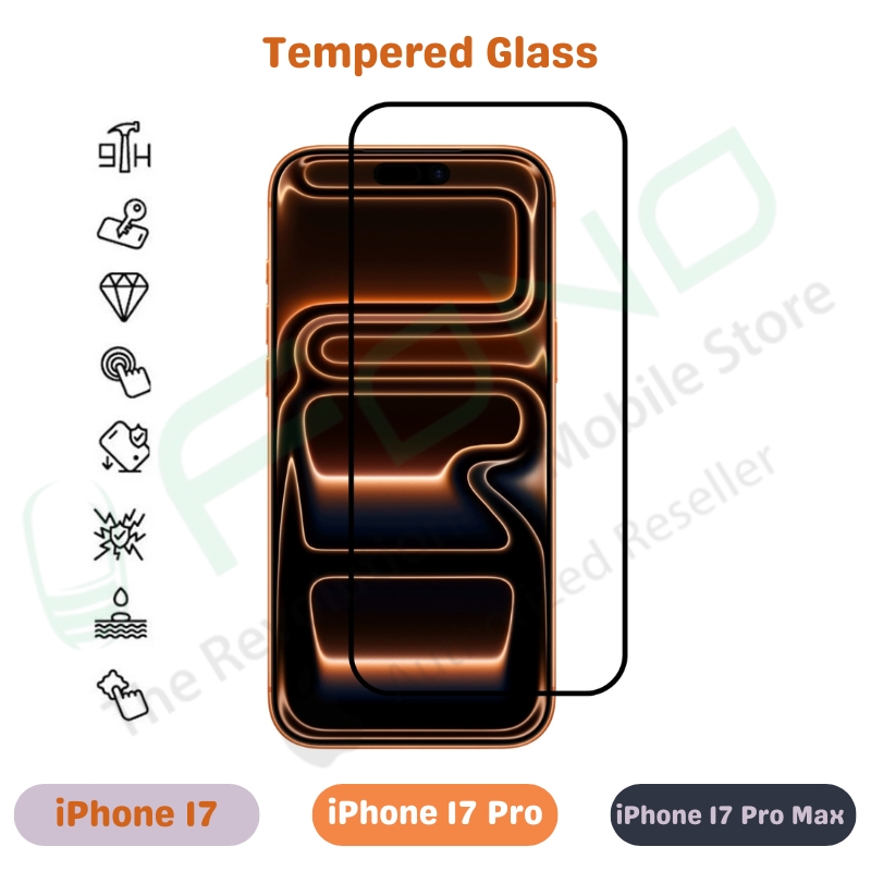 Rock HD Full-Coverage Tempered Glass Screen Protector For 17 Models