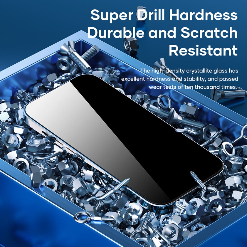 Rock HD Full-Coverage Privacy Tempered Glass Screen Protector For 17 Models