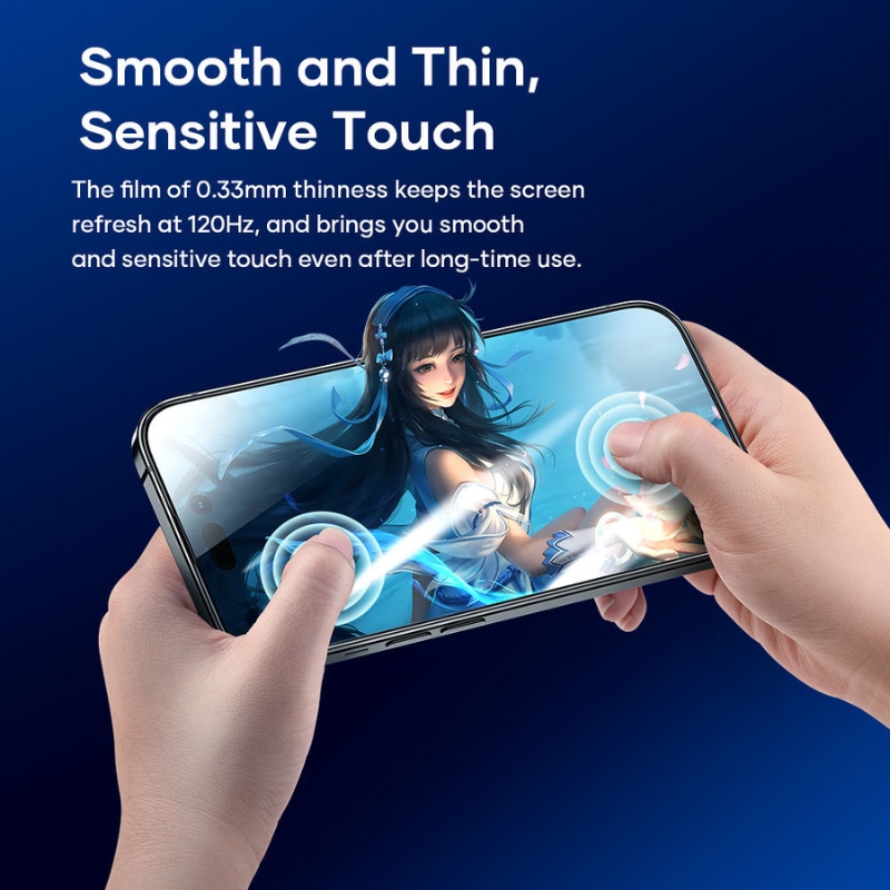 Rock HD Full-Coverage Privacy Tempered Glass Screen Protector For 17 Models