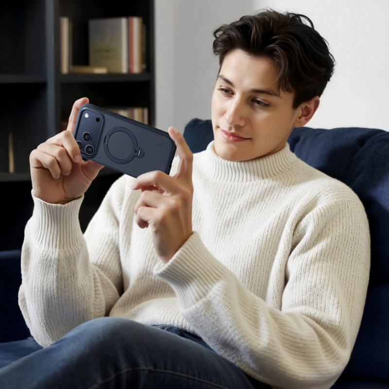 Ostand Q3 Silicone for iPhone 17 Pro Max