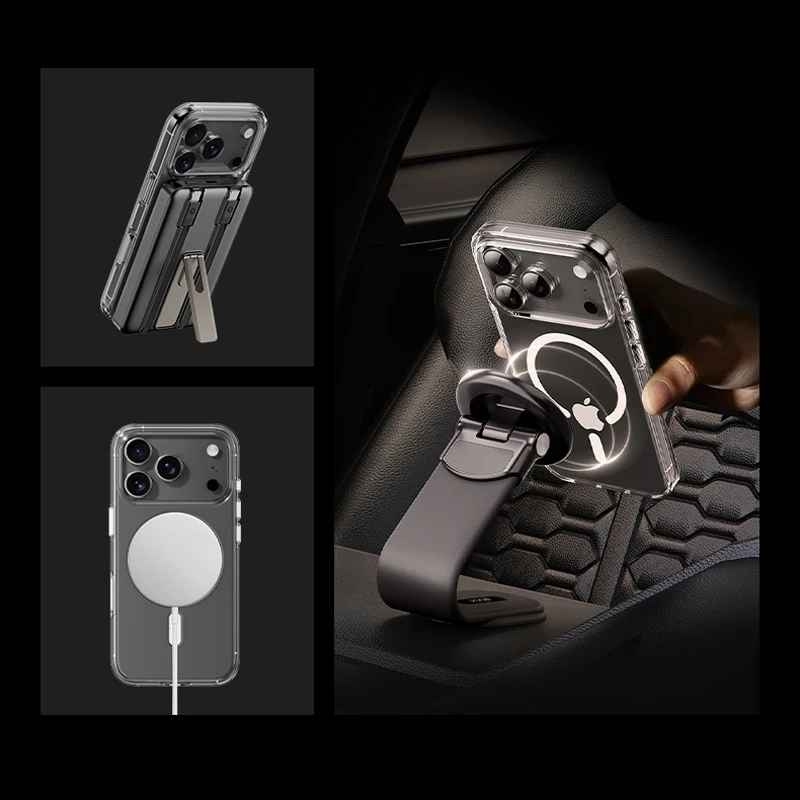 Rock Translucent Magnetic Case – iPhone 17 Pro & Pro Max