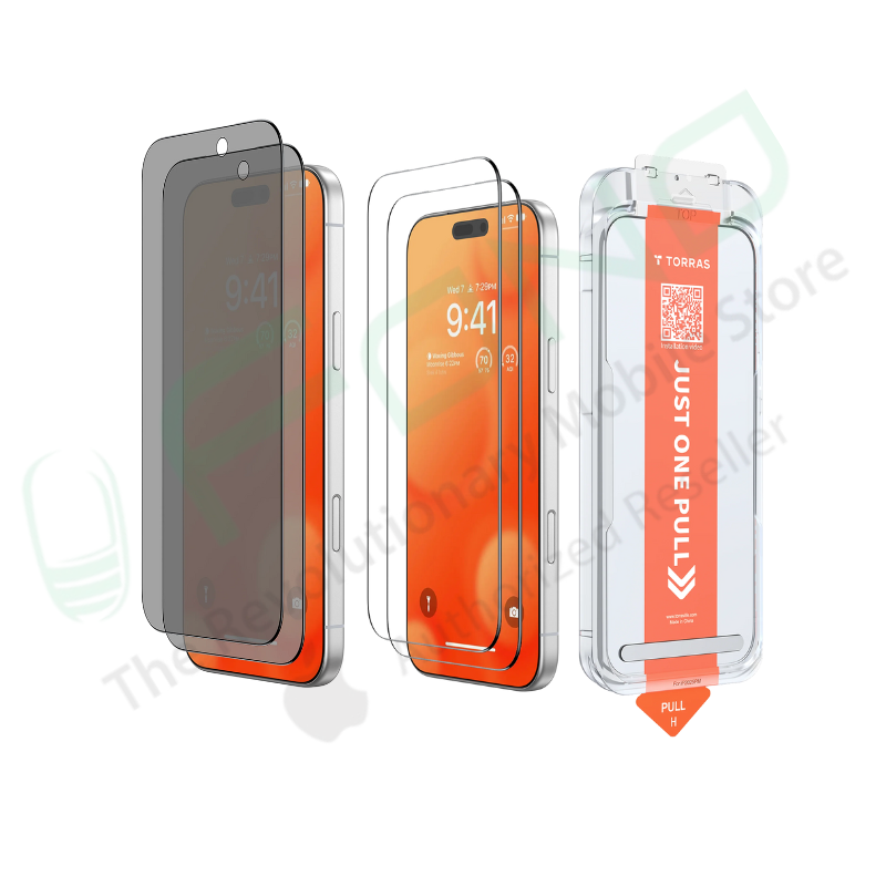 TORRAS GlassGo Screen Protector for iPhone 17 Air