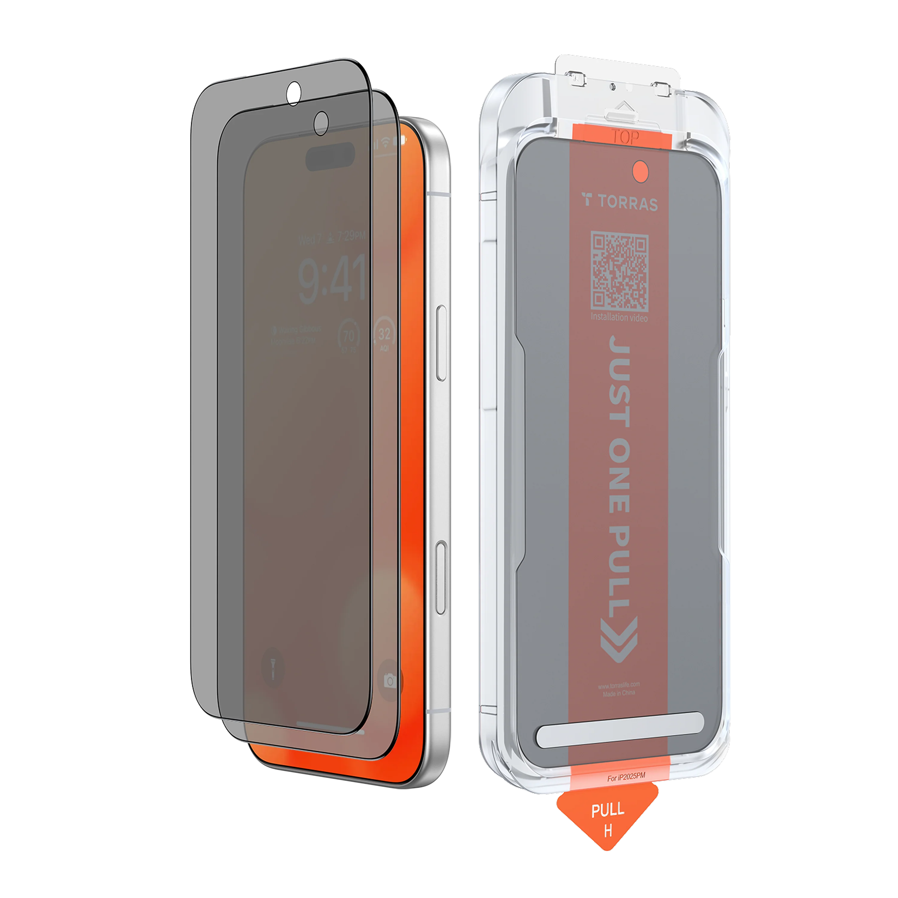 TORRAS GlassGo Screen Protector for iPhone 17 Air