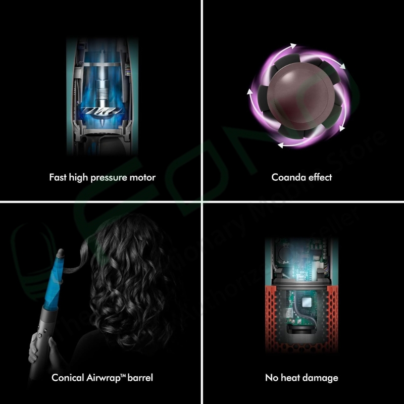 Dyson Airwrap i.d. Multi-Styler and Dryer Curly+Coily – Jasper Plum (Special Edition)