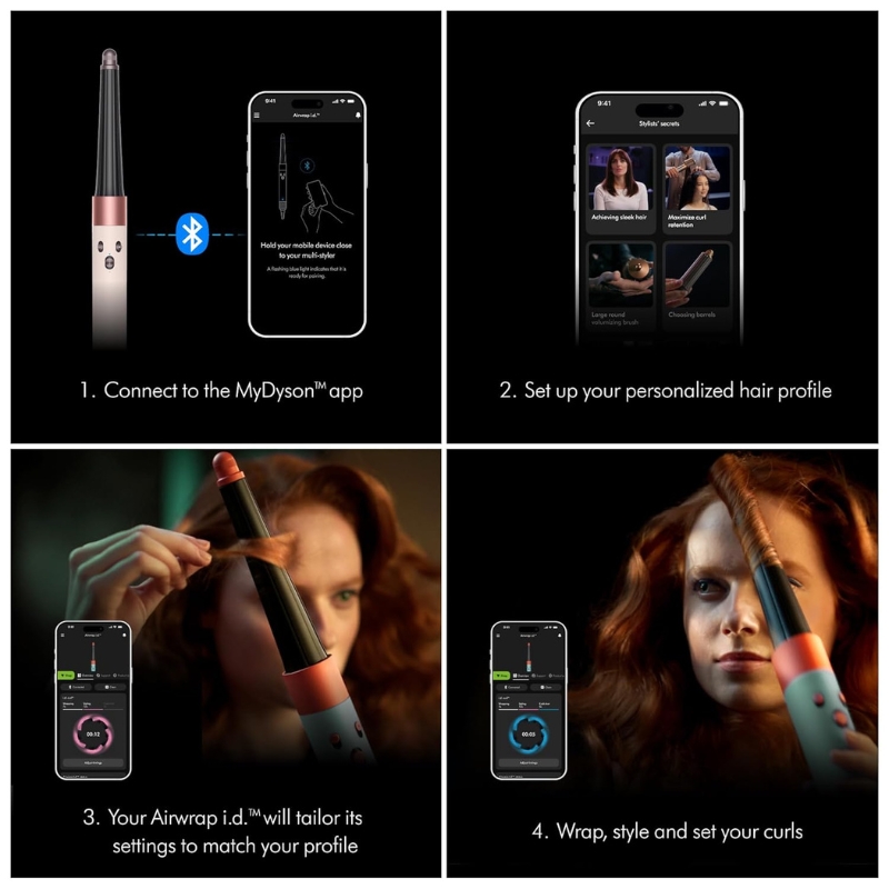 Dyson Airwrap i.d. Multi-Styler and Dryer Curly+Coily – Jasper Plum (Special Edition)