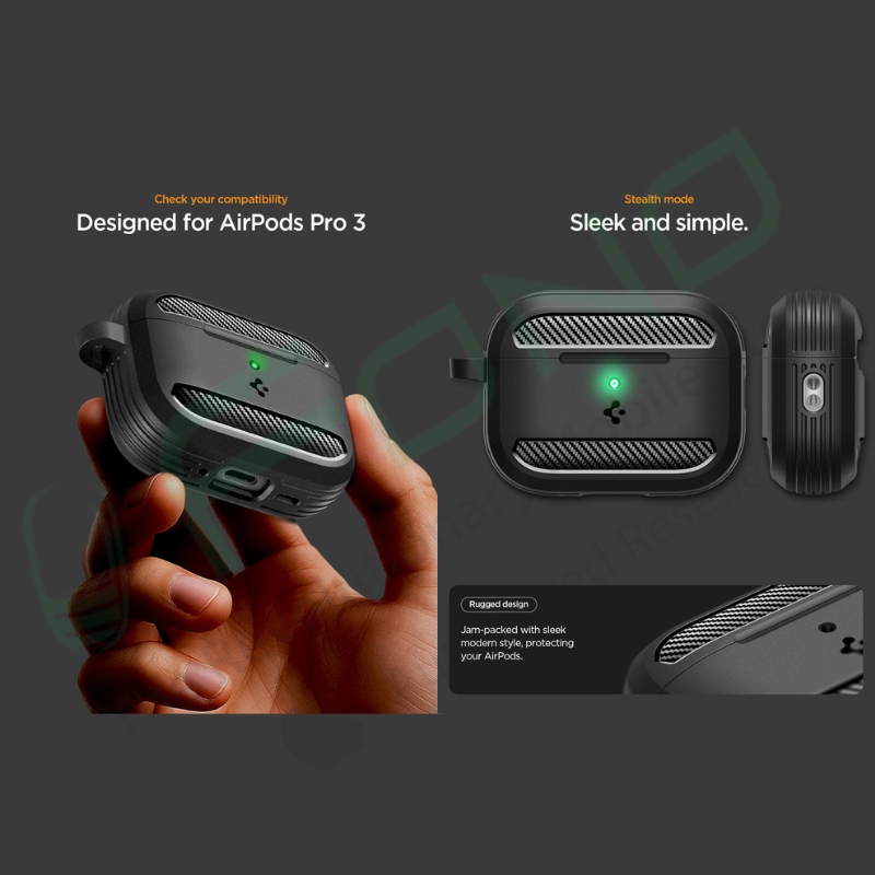 Spigen Rugged Armor AirPods Pro 3 Case