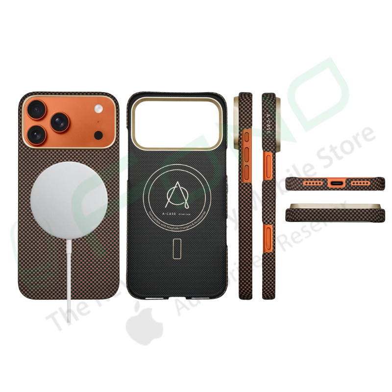 Desen Aramid Fiber Carbon Case for iPhone 17 Pro Max (MagSafe Compatible)