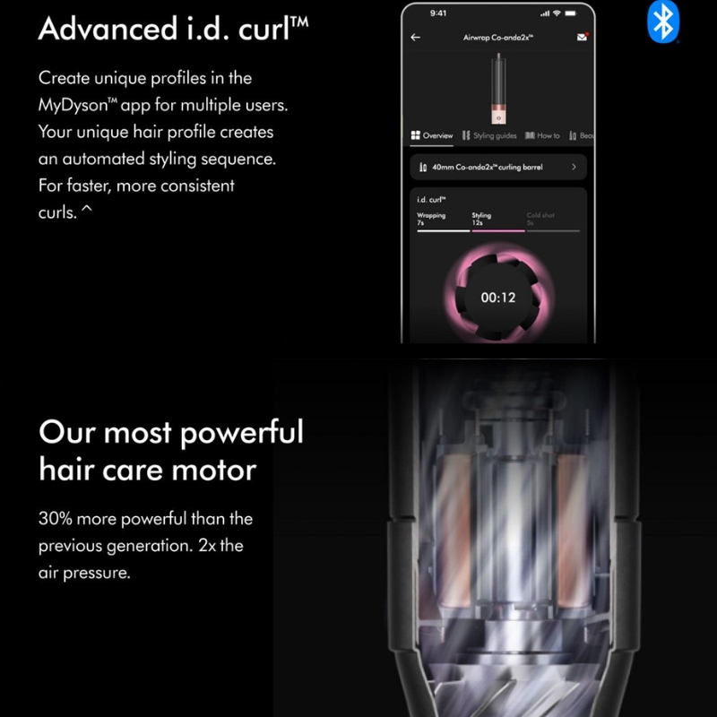 Dyson Airwrap Co-anda2x multi-styler and dryer Straight+Wavy (Jasper Plum)