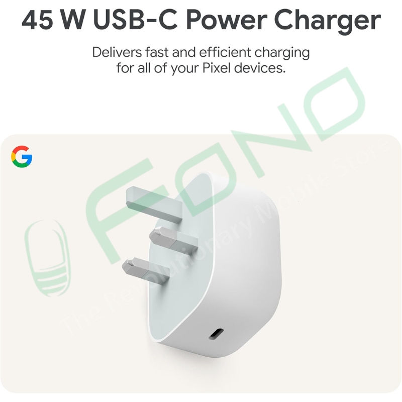 Google 45W USB-C Power Charger (UK Pin)