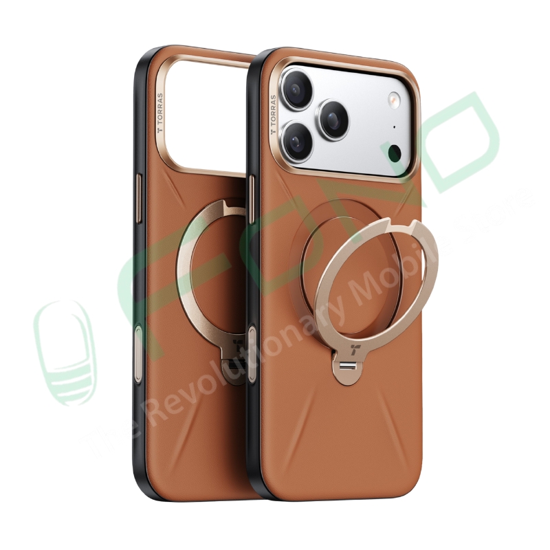 Torras Ostand Q3 VegSkin Case for iPhone 17 Pro Max