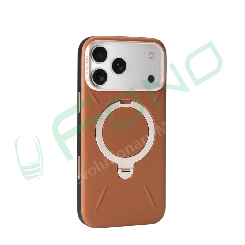 Torras Ostand Q3 VegSkin Case for iPhone 17 Pro Max