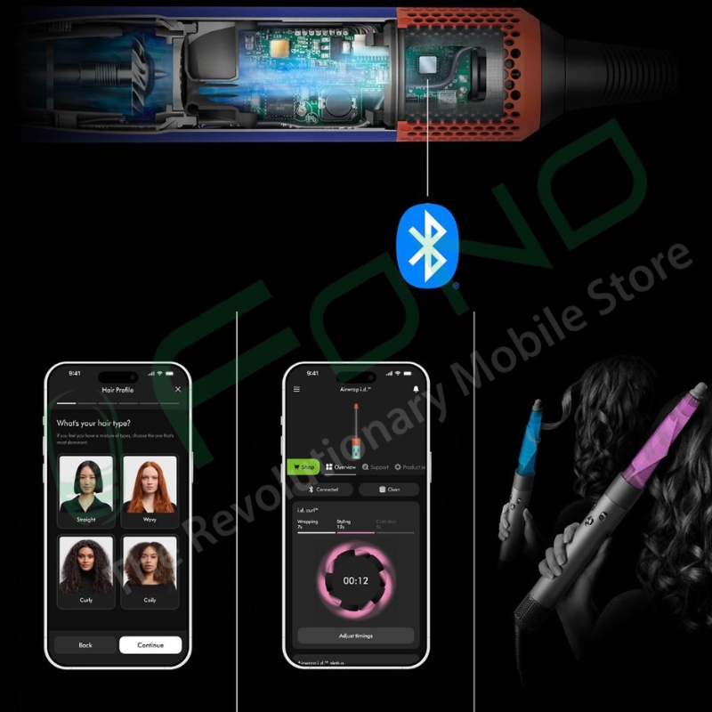 Dyson Airwrap i.d.™ multi-styler and dryer - Straight+Wavy (Sakura Cherry)