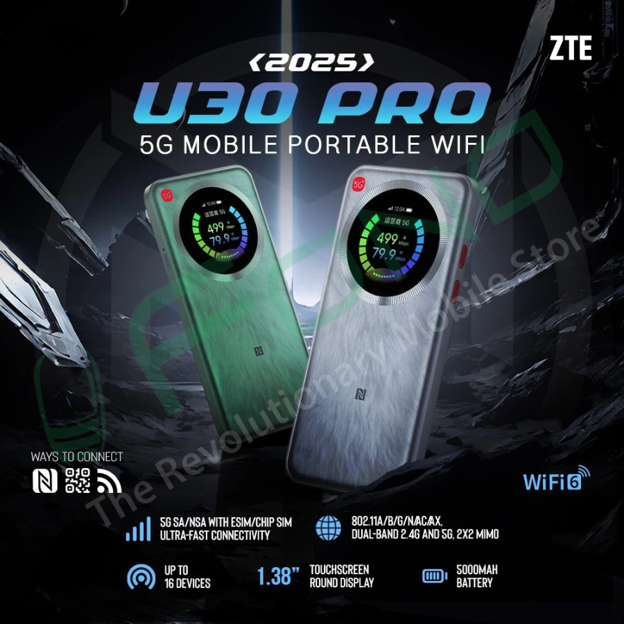 ZTE U30 Pro 5G Portable Wi Fi Router