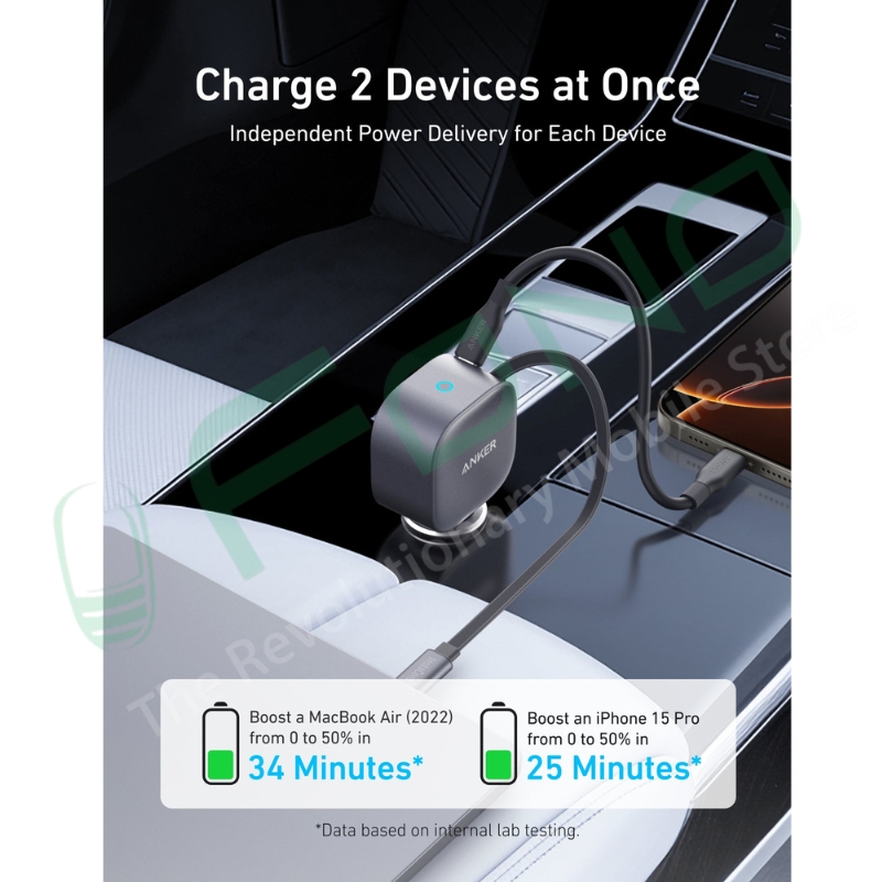 Anker Nano 75W Car Charger