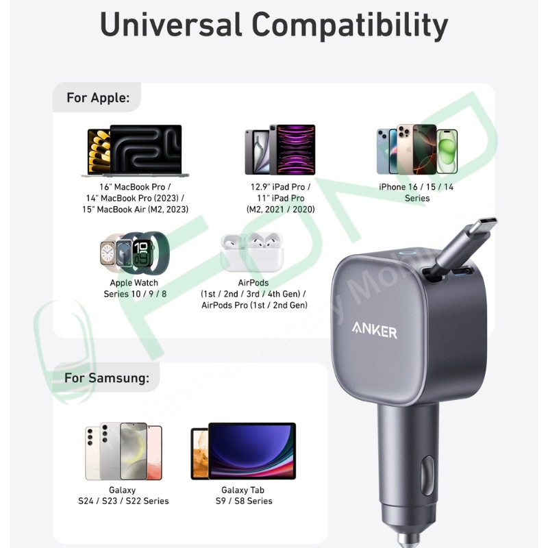Anker Nano 75W Car Charger