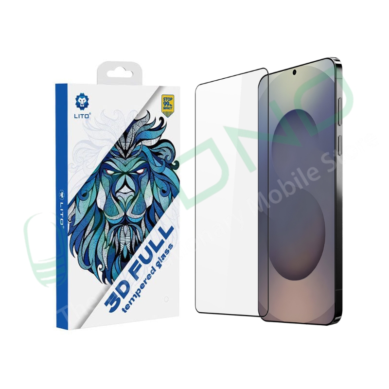 LITO 3D Full Glue Tempered Glass for Samsung S26 and S26 Ultra