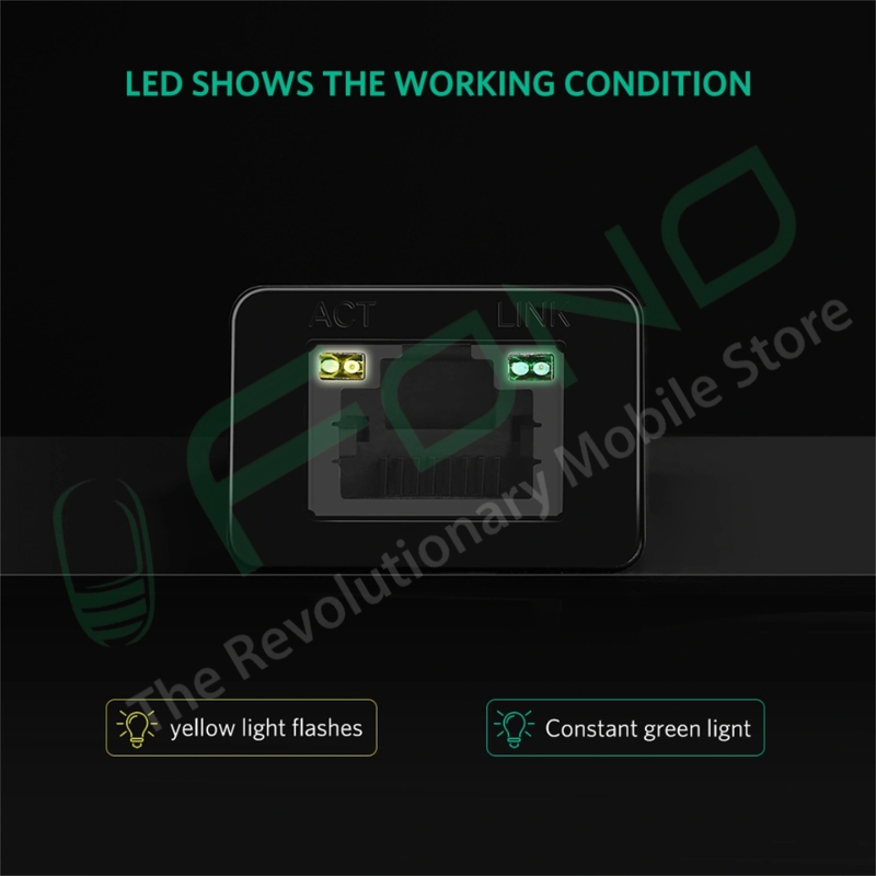 UGREEN Type-C to 1000Mbps Gigabit Ethernet Adapter