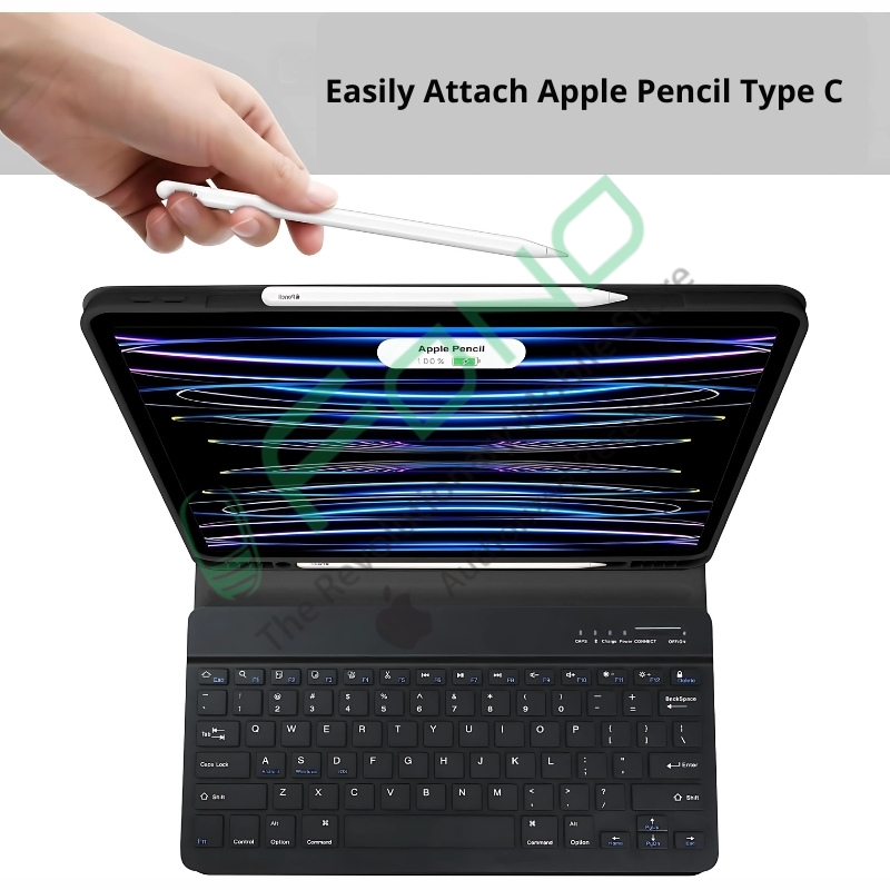 XUNDD iPad Pro M4/M5 11inch Cover With Keyboard