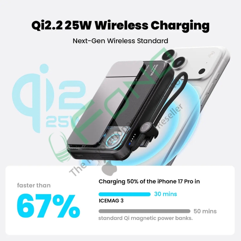 SHARGE ICEMAG 3 Magnetic Power Bank