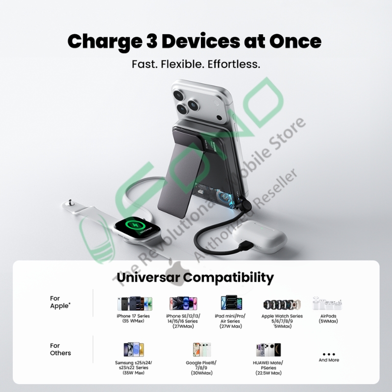 SHARGE ICEMAG 3 Magnetic Power Bank
