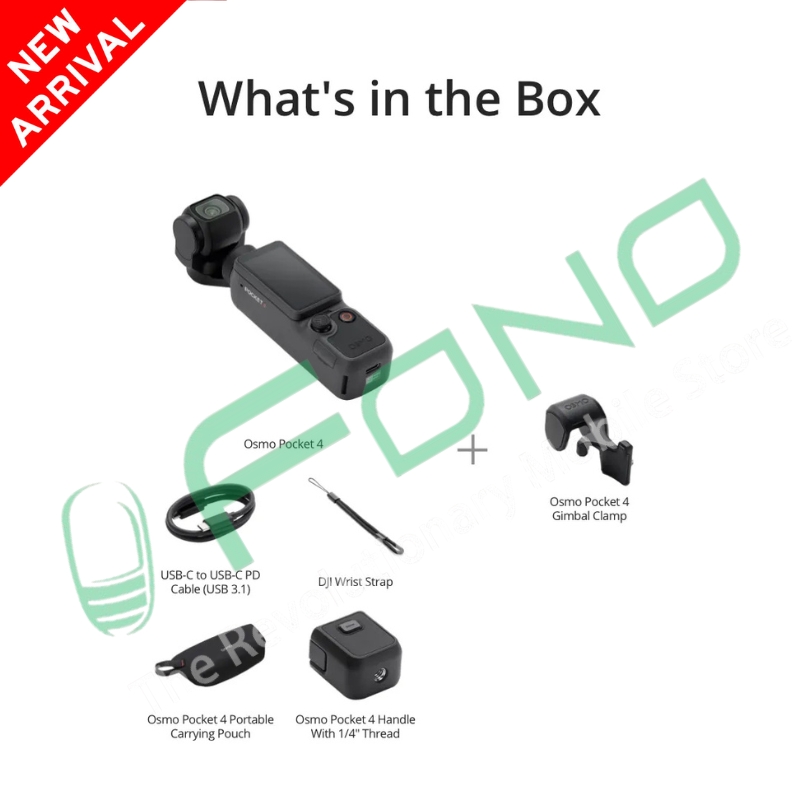DJI Osmo Pocket 4 Creator Combo